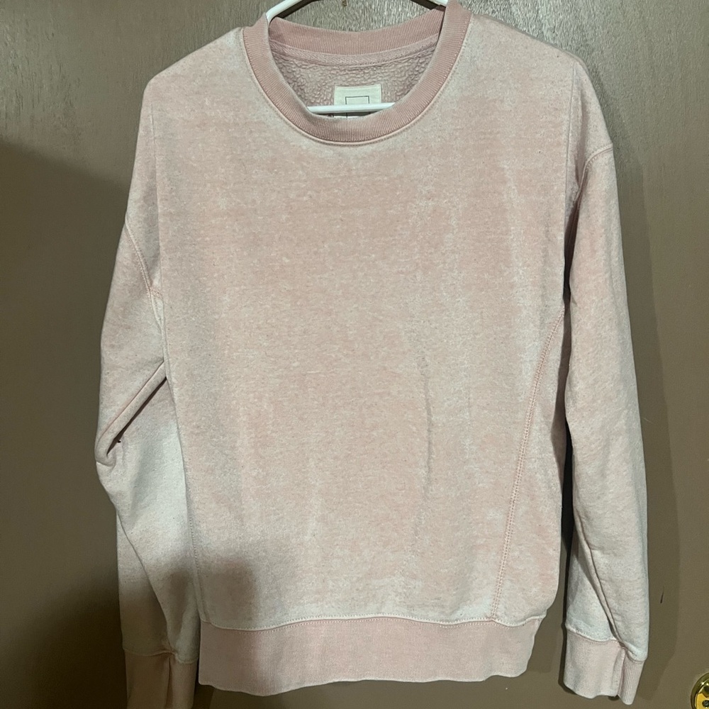 Reflex Blush Pink Textured Sweatshirt